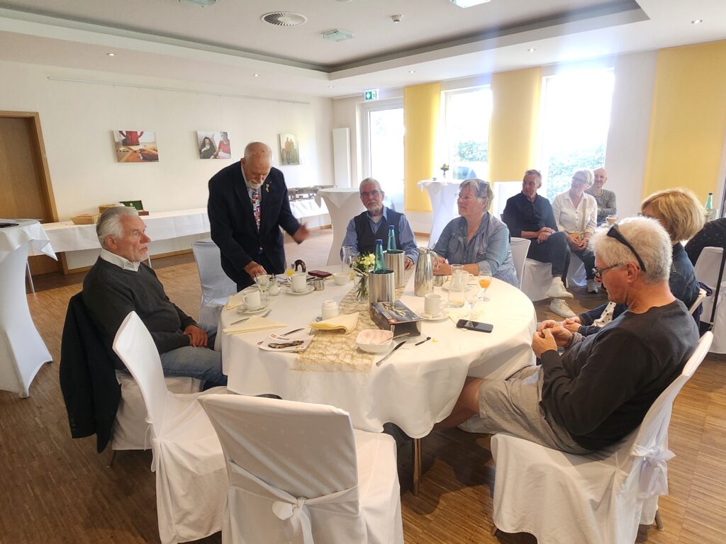 Members' meeting of the Barking & Dagenham / Witten Club on 15 June 2024 at the Ardeyhotel in Witten-Annen.